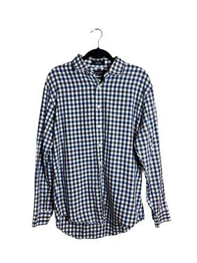 Nordstrom Men’s Shop‎ Trim Fit Gingham Button Down Large